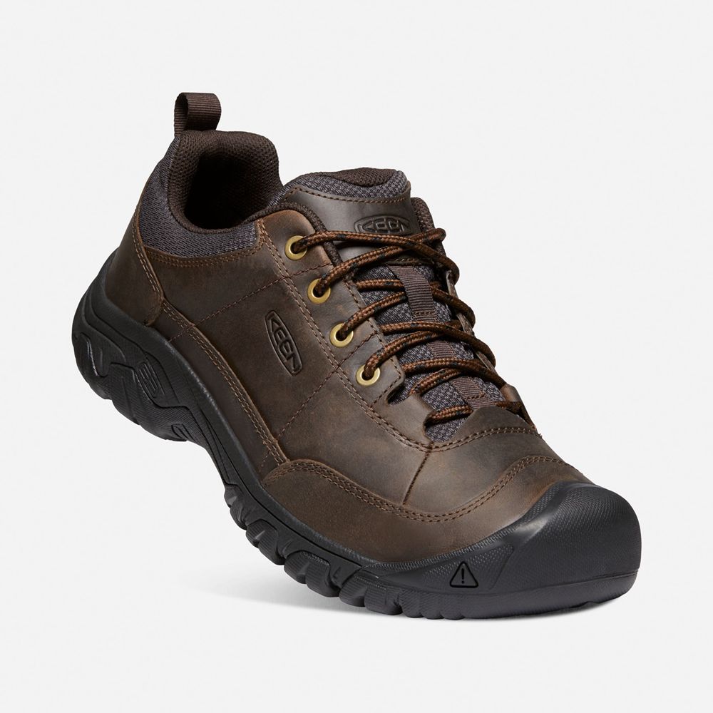 Keen Oxford Schoenen Heren Zwart Bruin - Targhee Iii - 41723-USMO